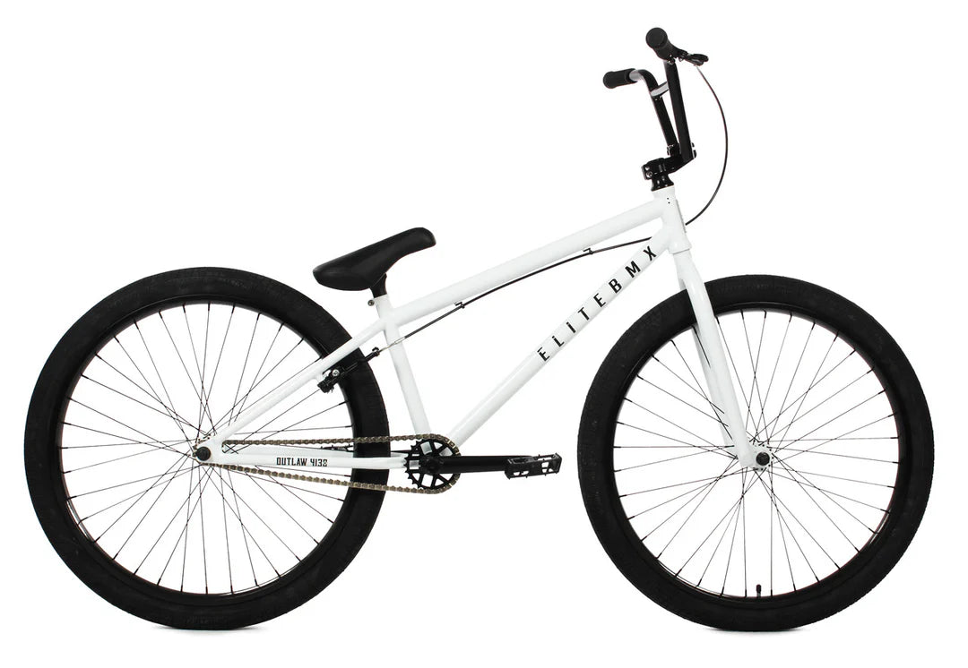 Elite BMX 26" Outlaw 4130 (White)