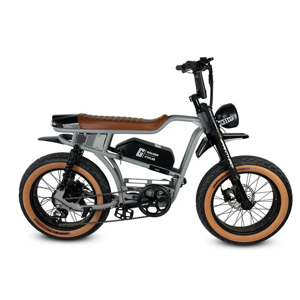 Golden Cycles Panthro E Bike 20" x 4.0 (Gray)